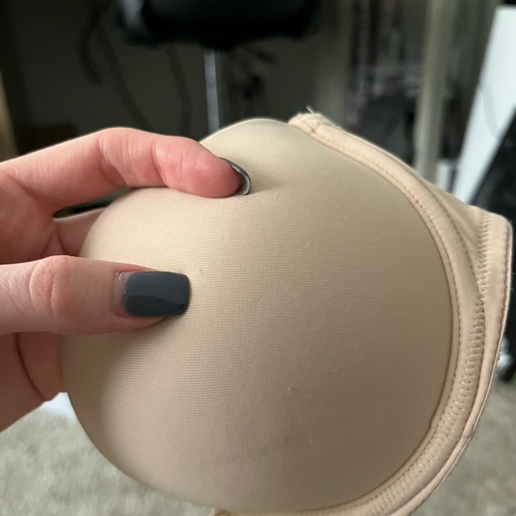 VS Pink Strapless Push Up Bra Tan - Picture 6 of 6